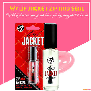 Son Khóa Môi W7 Lip Jacket Zip And Seal
