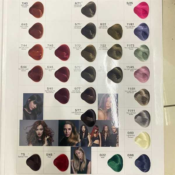 Hàng Sỉ Salon] Thuốc nhuộm tóc KYANA COLLAGEN 100ml - Lên Màu Chuẩn Mịn, bang 1