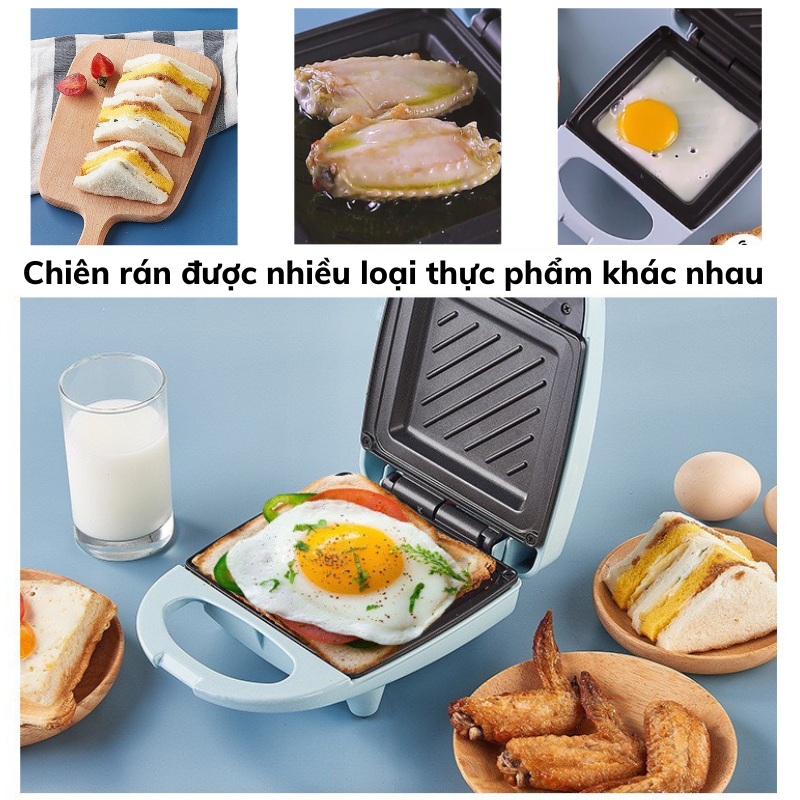 Máy Nướng Bánh Mì Sandwich Nami Làm Đồ Ăn Sáng Nhanh An Toàn Khi Sử Dụng