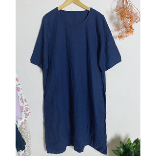 [2hand] Đầm si Hàn chất linen