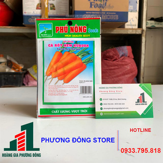 Hạt giống cà rốt 2g