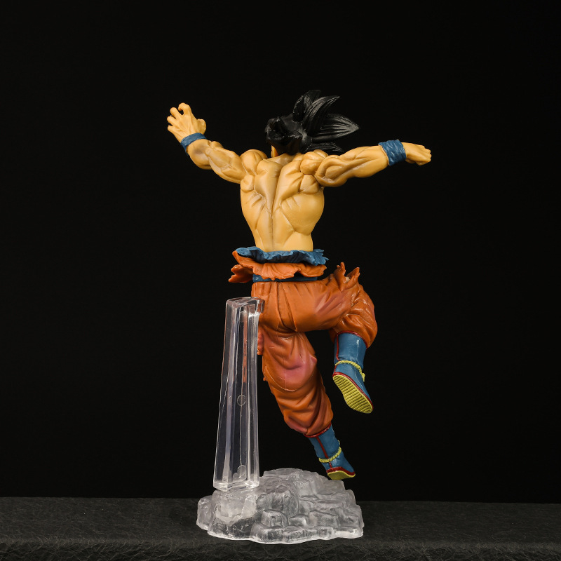 Mô hình Daragon ball songoku trạng thái chiến đấu hàng siêu đẹp cao 20cm