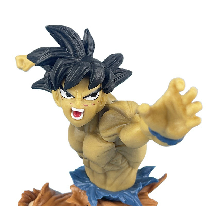 Mô hình Daragon ball songoku trạng thái chiến đấu hàng siêu đẹp cao 20cm