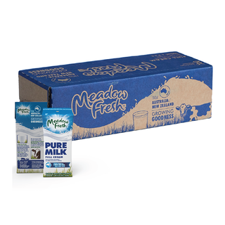 Thùng 24 hộp sữa tươi tiệt trùng Nguyên kem Meadow Fresh 200ml/ hộp