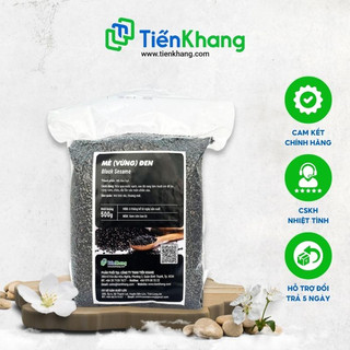Mè đen hữu cơ, Vừng đen / Mè đen quê sạch, thuần chủng Xanh Lá còn vỏ, hút chân không cẩn thận