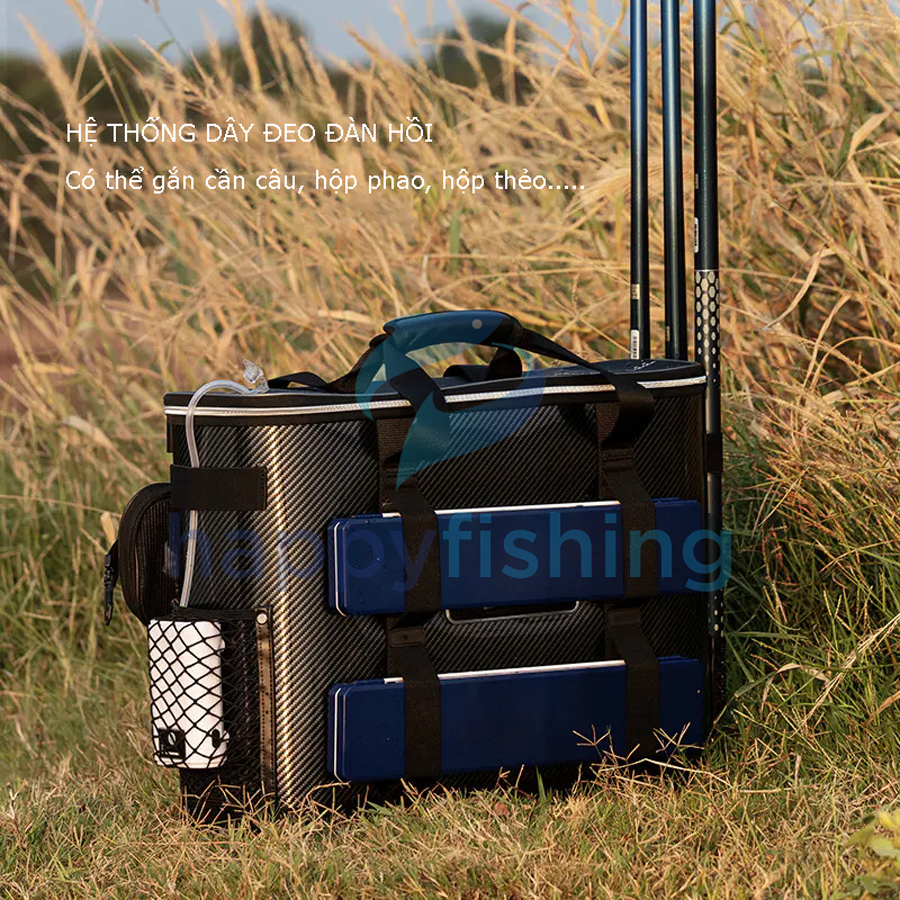 Túi Đựng Cá Carbon Đa Chức Năng Lão Ngư