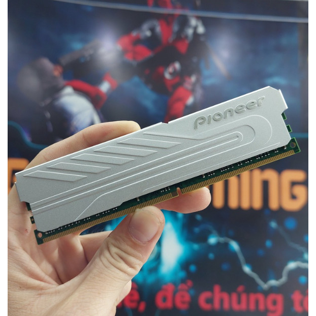 Ram DDR4 8GB/16GB Bus 2666MHz Pioneer dùng cho máy tính PC, Tản nhiệt thép, mới 100%, Chính Hãng - Bảo hành 5 năm