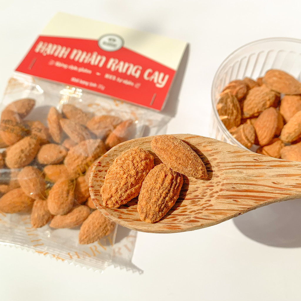 [GIFT] Snack hạt hạnh nhân rang cay DK Harvest - Sản phẩm tiện lợi và dinh dưỡng tốt cho ăn vặt