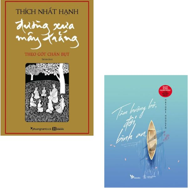 Sách - Đường xưa mây trắng - Theo gót chân bụt - Tâm buông bỏ đời bình an