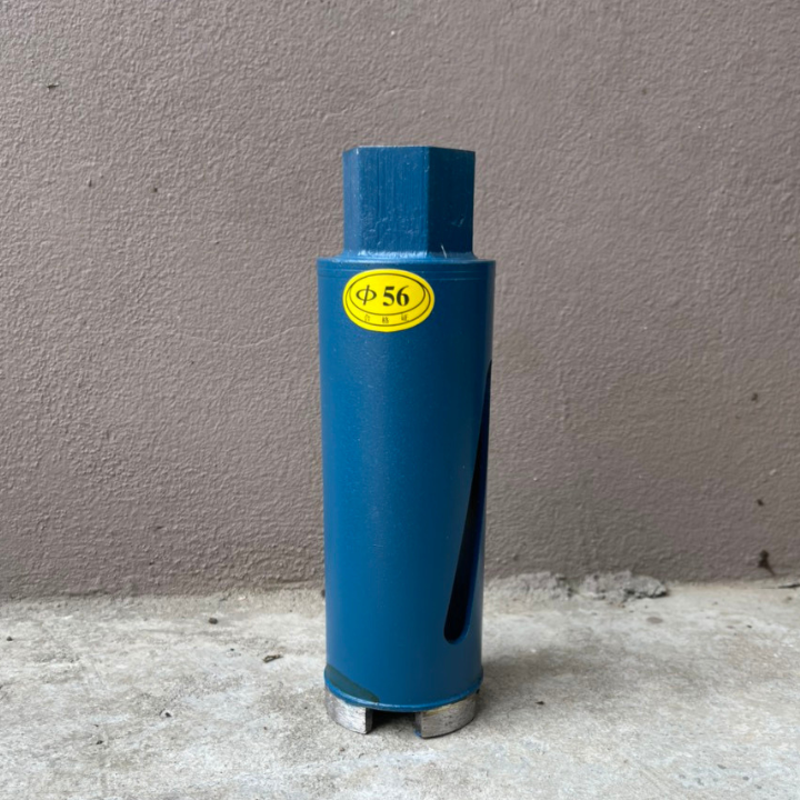 Mũi khoan rút lõi bê tông khô phi 56 x 180 mm mũi khoét lỗ tròn siêu phẩm cho thợ điện lạnh khoét lỗ lắp điều hòa
