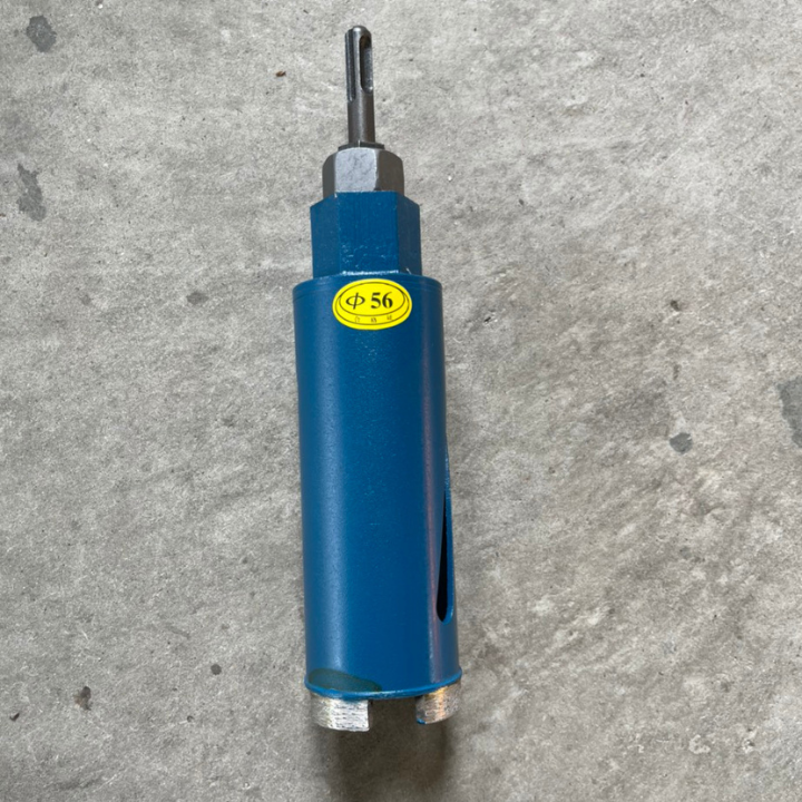 Mũi khoan rút lõi bê tông khô phi 56 x 180 mm mũi khoét lỗ tròn siêu phẩm cho thợ điện lạnh khoét lỗ lắp điều hòa
