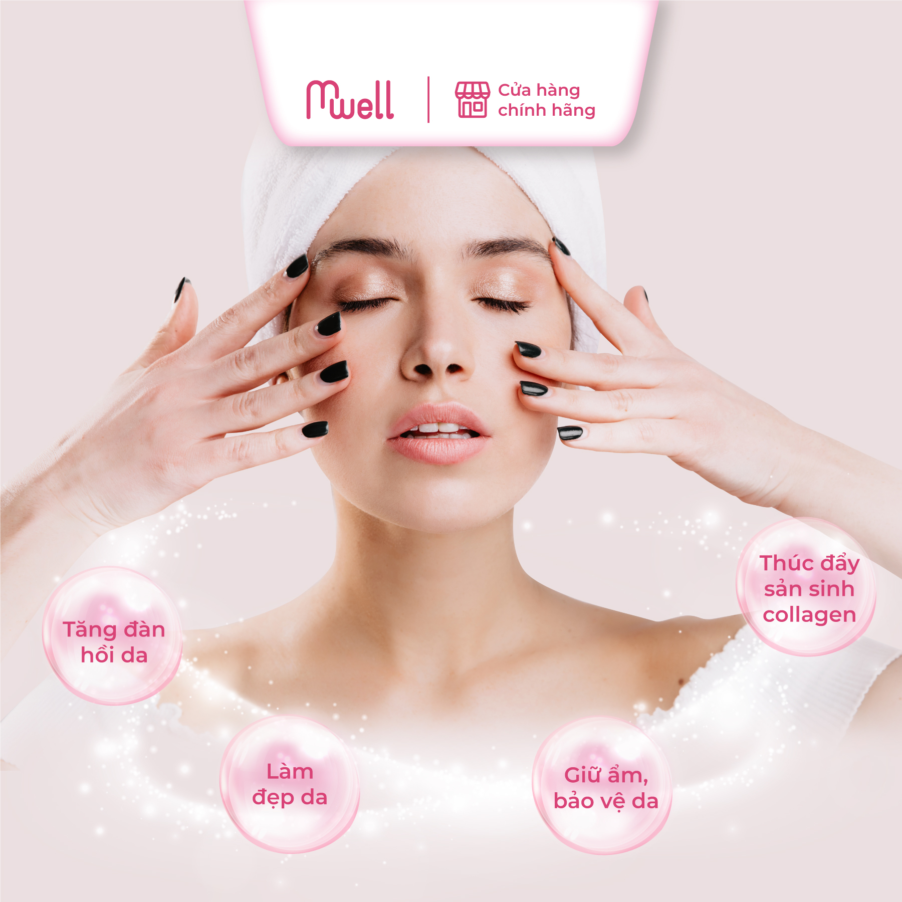 Viên uống Cấp Nước DHC Hyaluronic Acid giúp giữ ẩm, tăng độ đàn hồi cho da gói 60 viên (30 ngày)