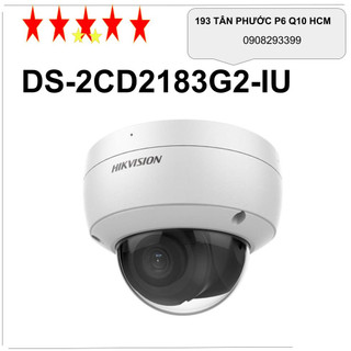 Camera ip dome hồng ngoại 8.0 megapixel hikvision ds-2cd2183g2-iu