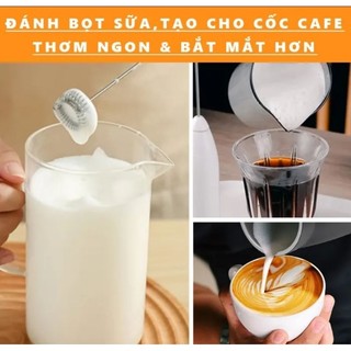 (Bảo hành 6 tháng)Máy đánh trứng máy tạo bọt cafe 3 tốc độ cầm tay