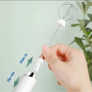 (Bảo hành 6 tháng)Máy đánh trứng máy tạo bọt cafe 3 tốc độ cầm tay