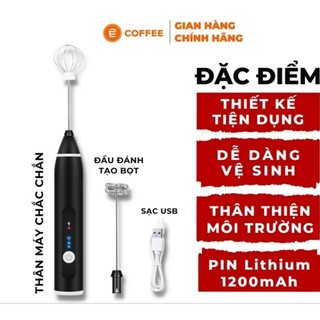 (Bảo hành 6 tháng)Máy đánh trứng máy tạo bọt cafe 3 tốc độ cầm tay