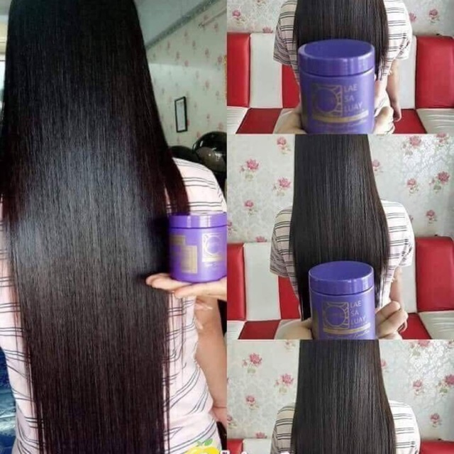 Kem ủ tóc Keratin Lae Sa Luay SPA Smooth 250ml Thái Lan