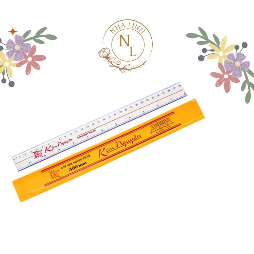 Thước kẻ cứng Kim Nguyên 20-30cm