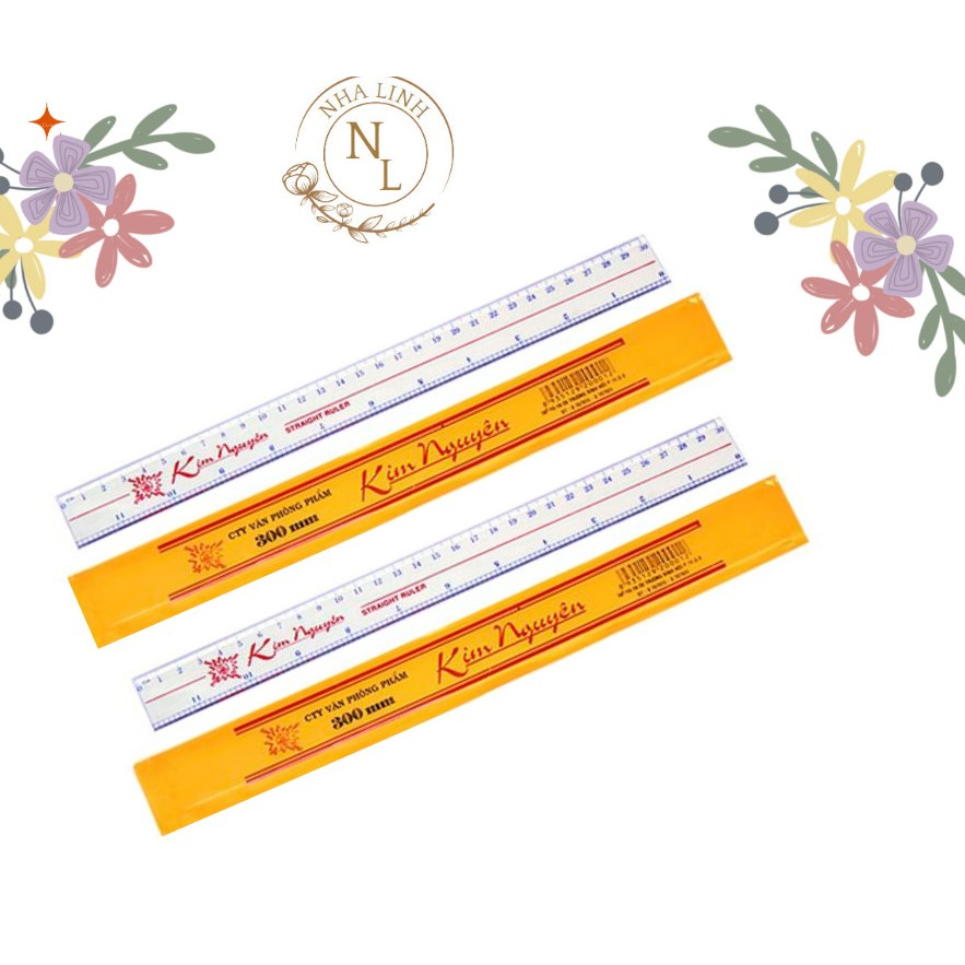 Thước kẻ cứng Kim Nguyên 20-30cm