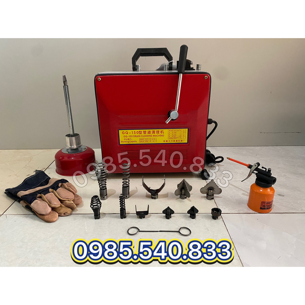 Máy thông tắc cống GQ150Z cống suất 2200W ☎️ Tư vấn 24/24: 0985.540.833
