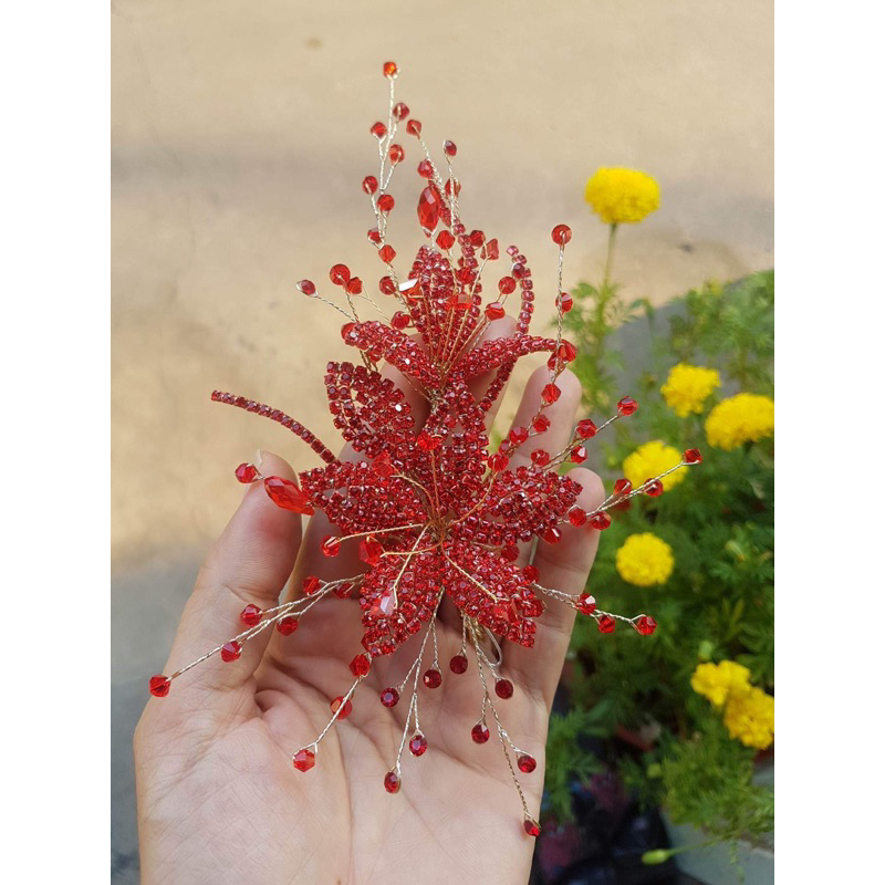 Cài tóc cô dâu giá xưởng
