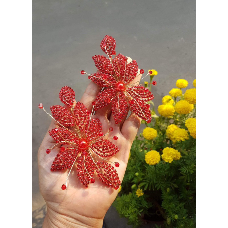 Cài tóc cô dâu giá xưởng