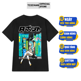 Áo Thun Unisex TN324 Form Rộng Nam Nữ Phông Tay Lỡ Phong cách Basic Streetswear TEECHAN Cotton Thoáng Mát Ullzang