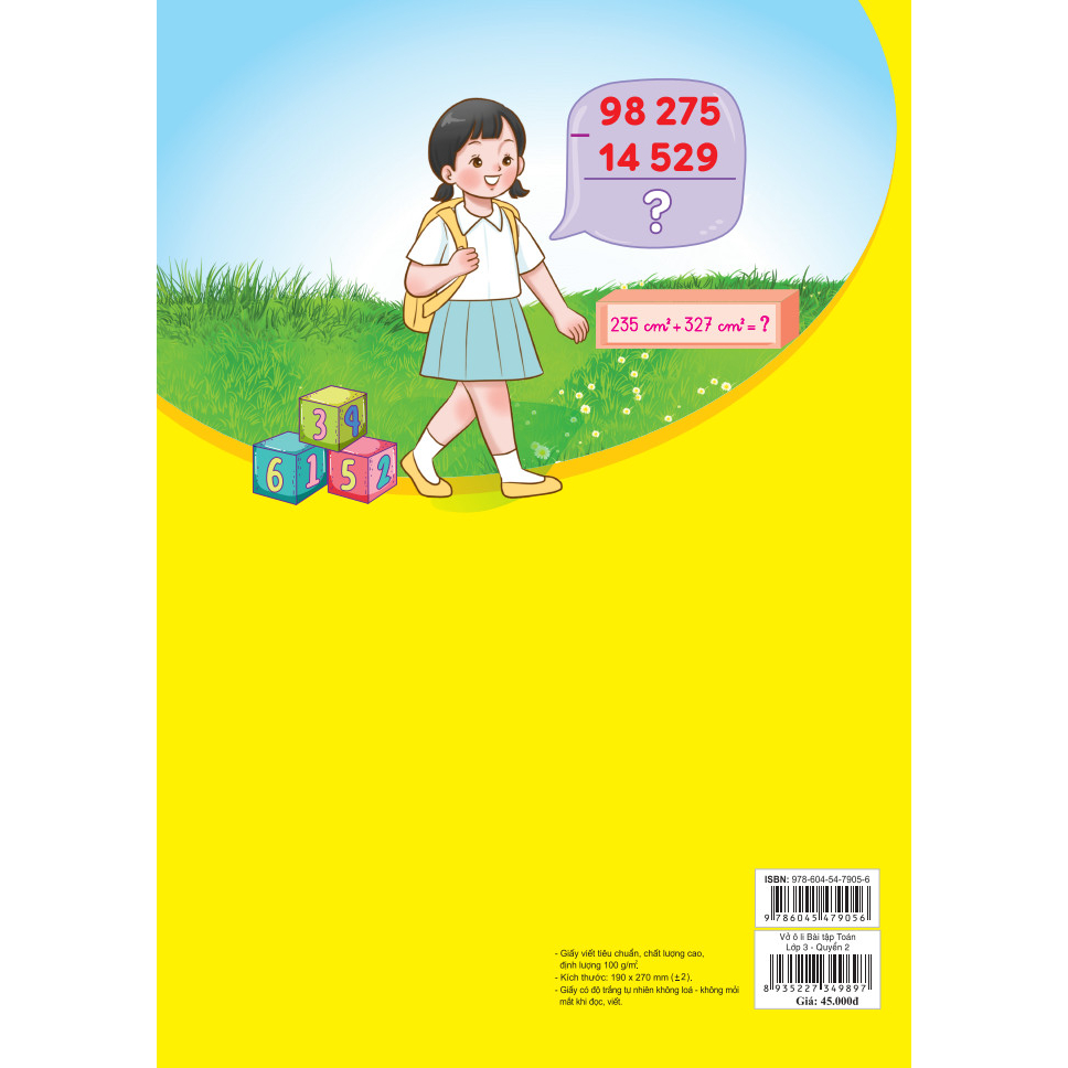 Sách - Vở Ô Li Bài Tập Toán 3 (Biên Soạn theo CT GDPT mới) - ndbooks