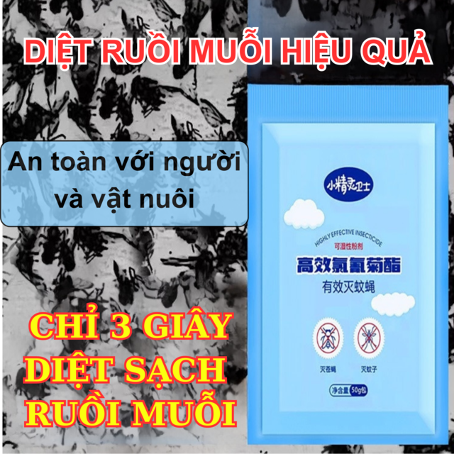 Thuốc diệt ruồi PX hiệu quả cao diệt ruồi và côn trùng trong 3s phù hợp với trang trại an toàn cho vật nuôi