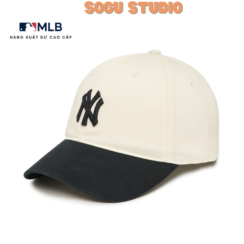 Mũ lưỡi trai MLB Color Block Ball Cap New York Yankees Hàn Quốc phối màu cực đẹp 2023 - SOGU