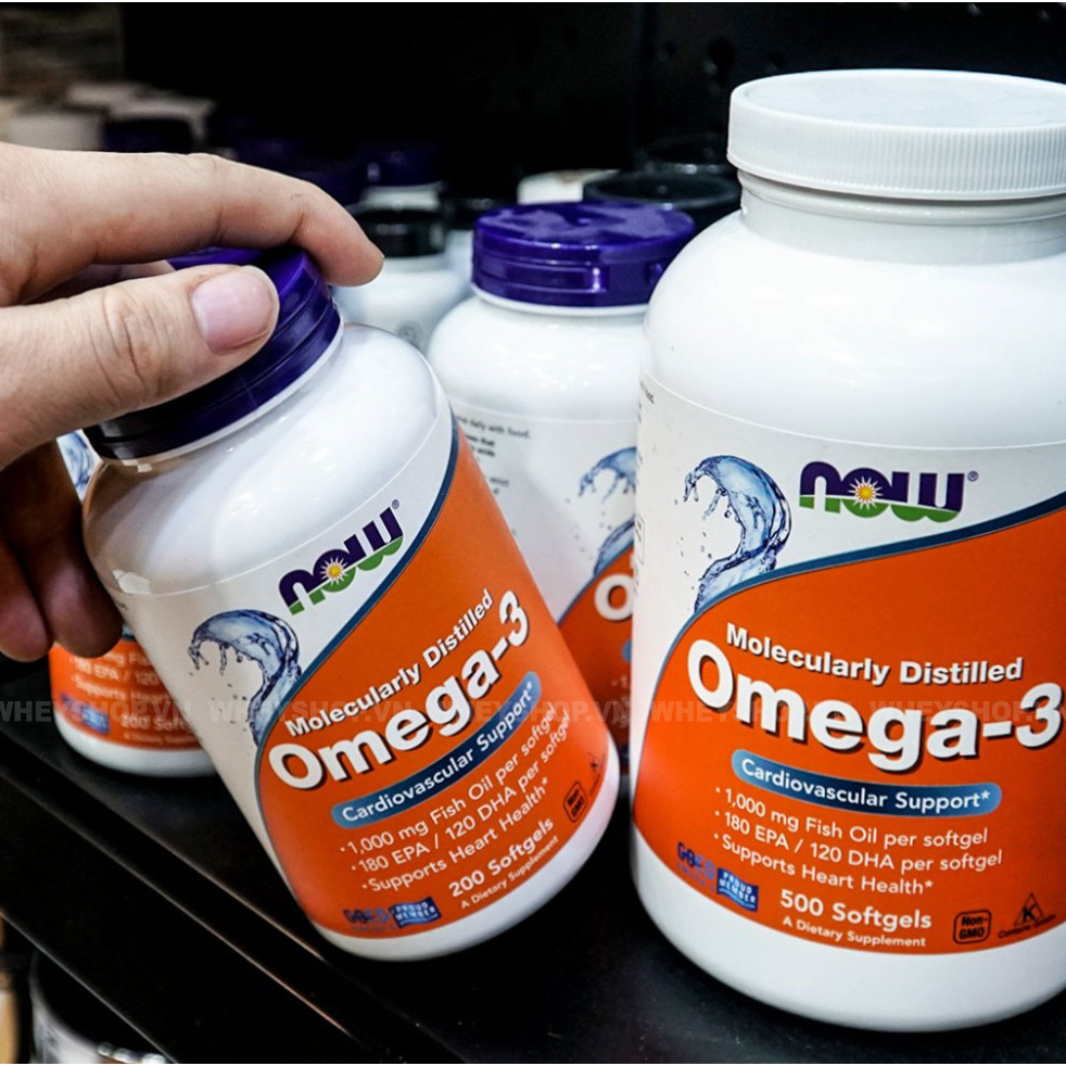 Viên uống Now Omega-3 1000mg