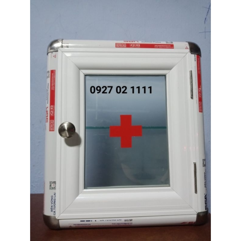 Tủ Đựng Thuốc Y Tế Size 30 x 35 x 15cm, Tủ Dày Dặn, Chắc Chắn Có Pat Treo Tường