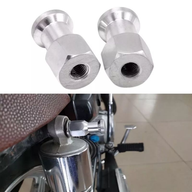 Ốc treo phuộc nhôm CNC Honda Z125 BSA, Cafe Racer, Monkey 125 - Suzuki
