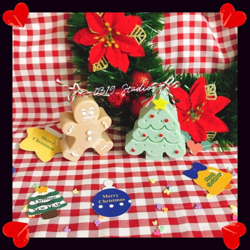 Nến thơm tặng sinh nhật combo 2 nến GINGER&XMASTREE (KÈM HỘP)