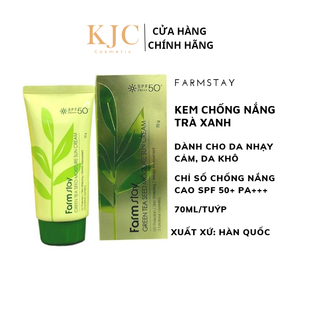 Kem chống nắng tinh chất trà xanh- Farmstay Green Tea Seed Moisture Sun Cream