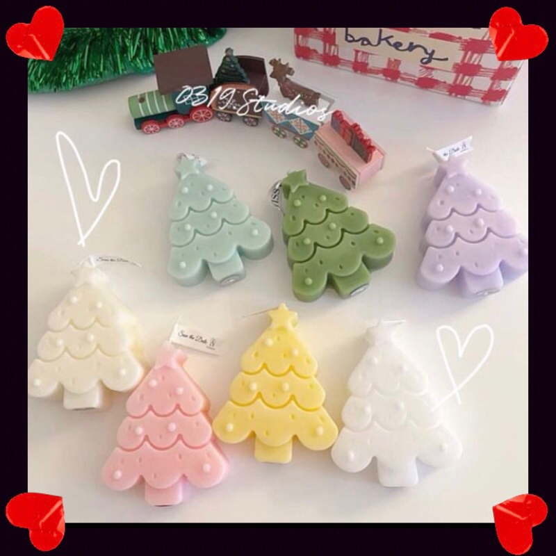 Nến thơm tặng sinh nhật trang trí CHRISTMAS TREE