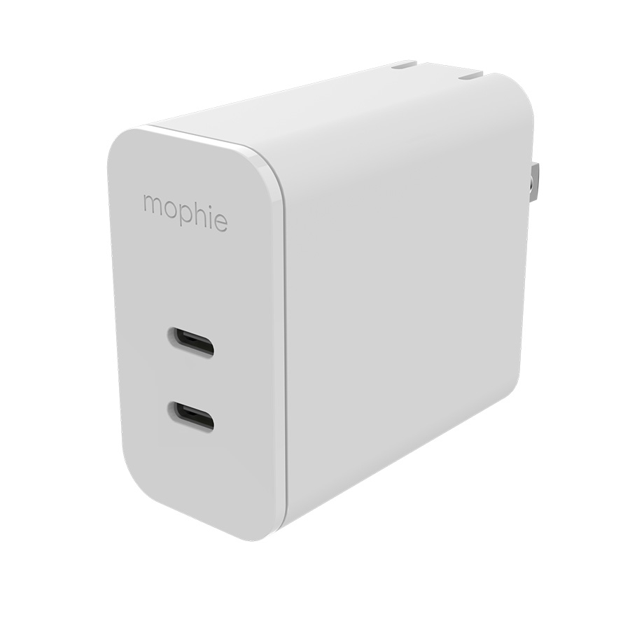 Sạc nhanh Mophie Power Delivery 67W 2 USB-C công nghệ GAN dành cho ip/táo/ss