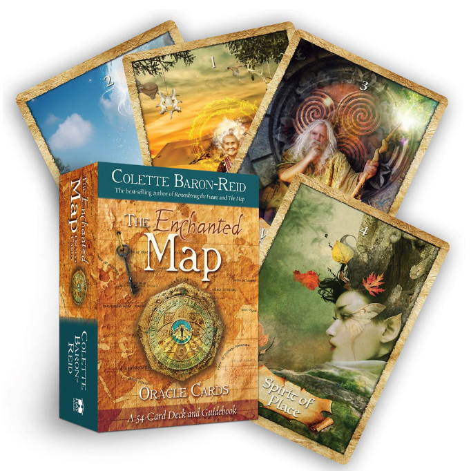 Bộ Tarot The Enchanted Map Oracle mã B127