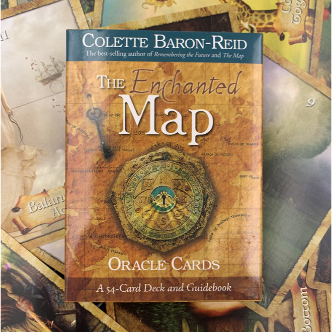 Bộ Tarot The Enchanted Map Oracle mã B127