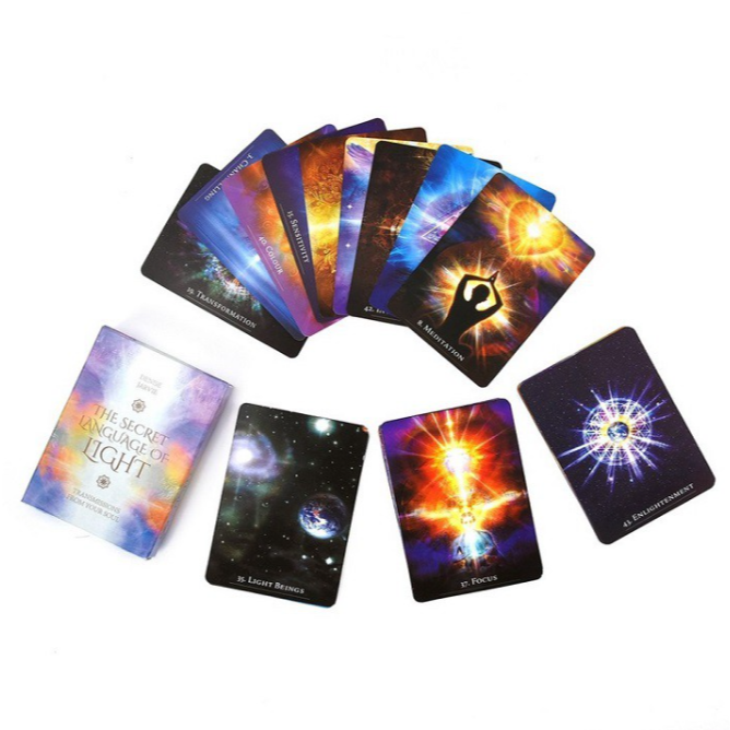 Bài tarot bài oracle the secret language of light mã B131