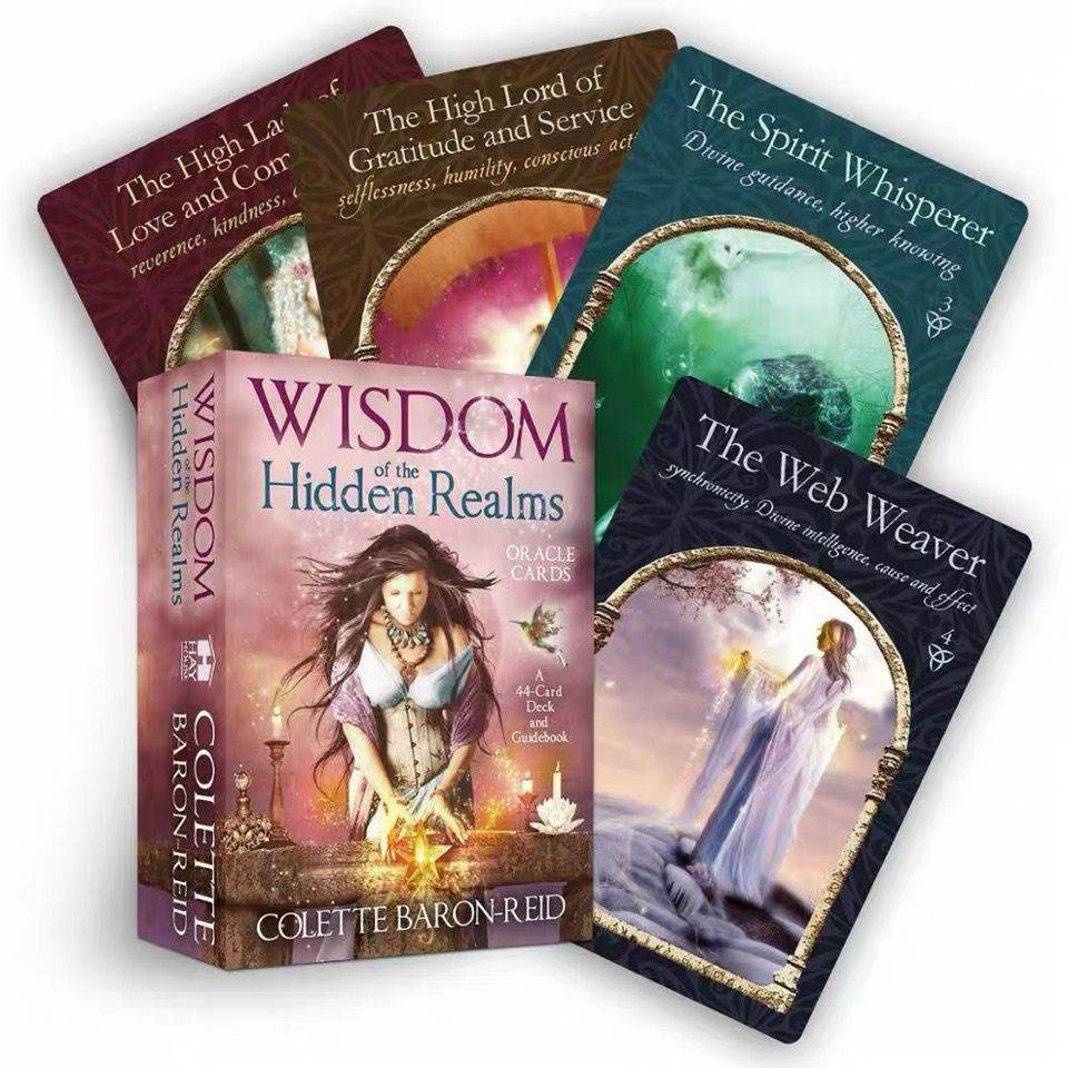 Bộ Bài Tarot Wisdom Of The Hidden Realms Tâm Linh B122