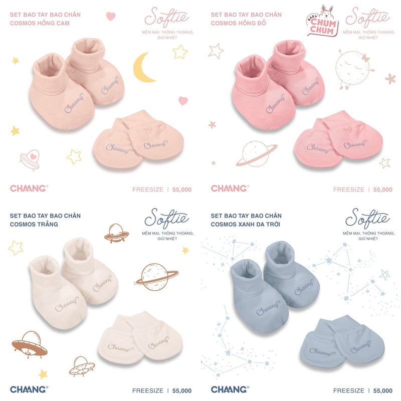 Set Bao Tay Bao Chân Cosmos CHAANG AW22