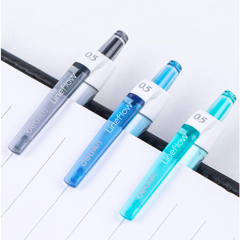 Bút gel Deli văn phòng sinh viên S09 ngòi 0,5mm siêu xinh