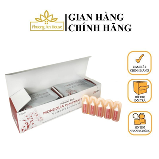 Nước uống nhau thai ngựa Mongolia Placenta Liquid trắng da