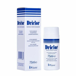 Lăn khử mùi Driclor 75ml - Ngăn mồ hôi tay chân nách hiệu quả