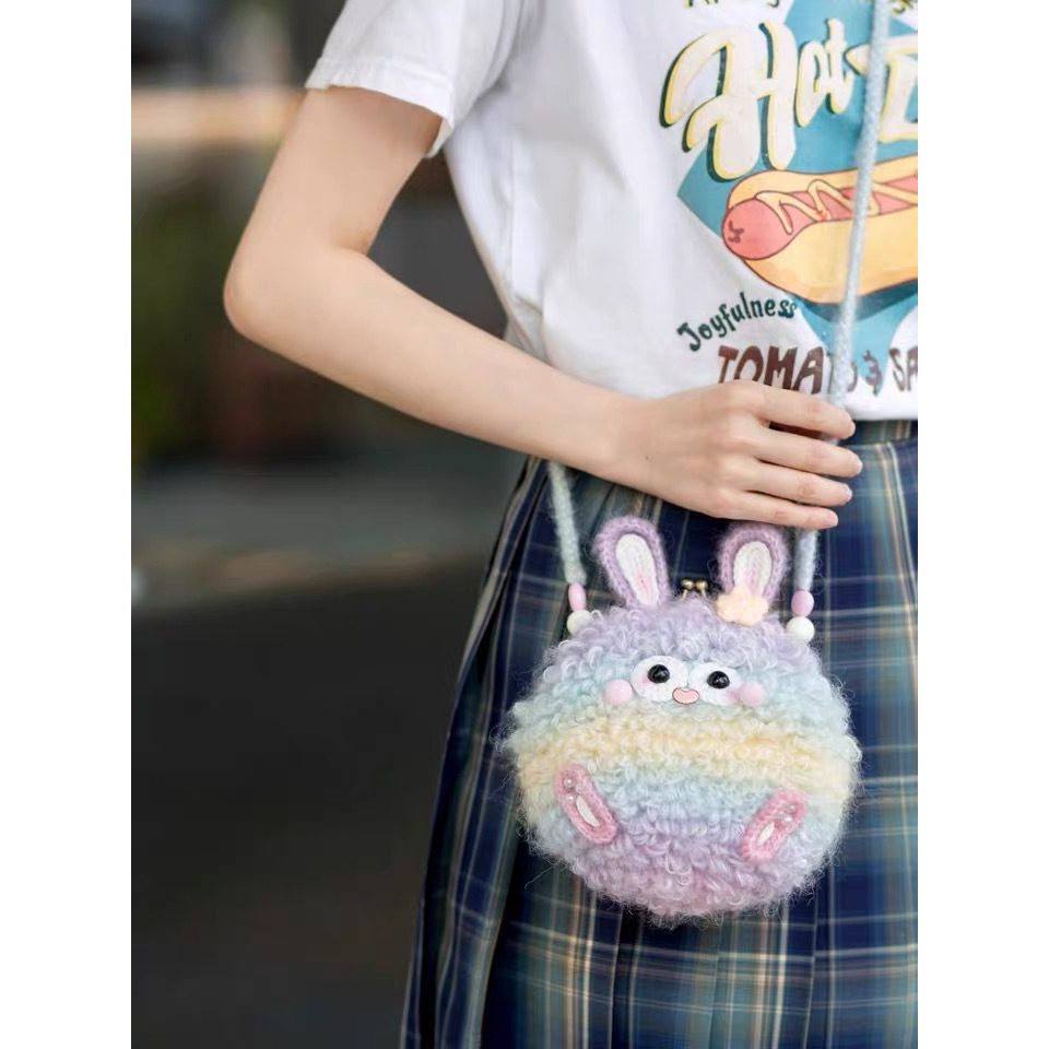 Len mohair loang siêu mềm mịn cuộn 100g