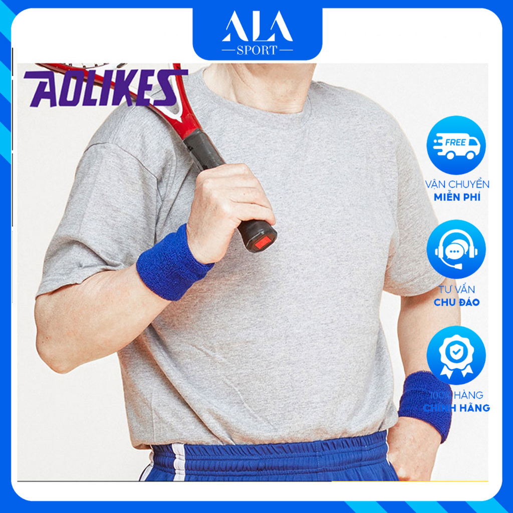 Băng Đeo Thấm Hút Mồ Hôi Bảo Vệ Cổ Tay Hỗ Trợ Tập Thể Thao
