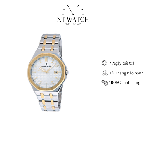 Đồng hồ nam Daniel Klein DK.1.12878-5 thể thao sport, mặt kính chống xước chống nước dây thép cao cấp chính hãng