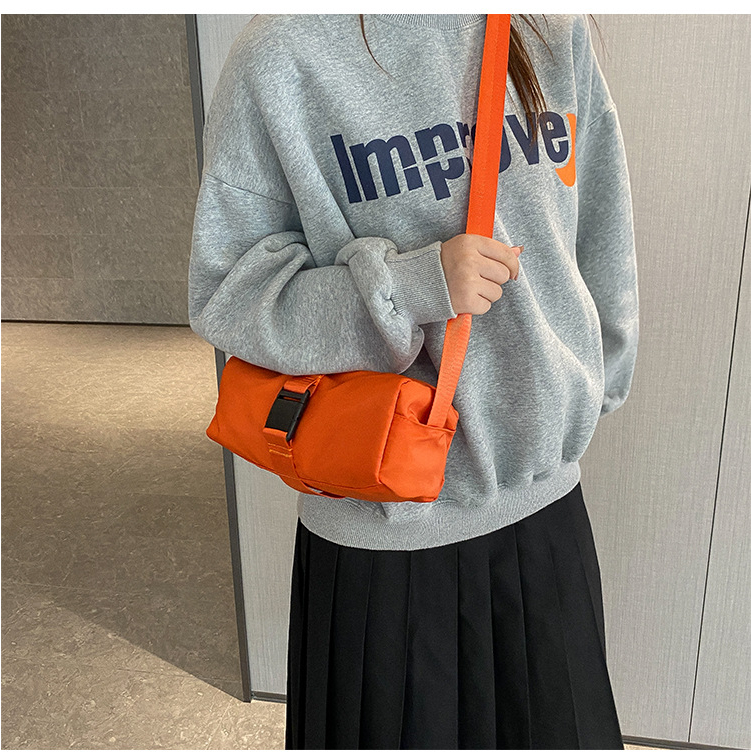 Túi Đeo Vai Nữ Thể Thao Phiên Bản Hàn Quốc túi xách nữ đeo chéo Màu Trơn Dễ Phối Túi Đi Làm