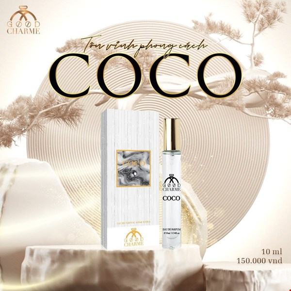 Nước Hoa Nữ Goodcharme Coco Trắng 10ml